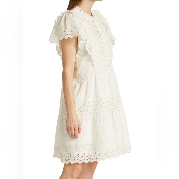 NWT Sea Georgina Eyelet Tunic Dress - Picture 7 of 8